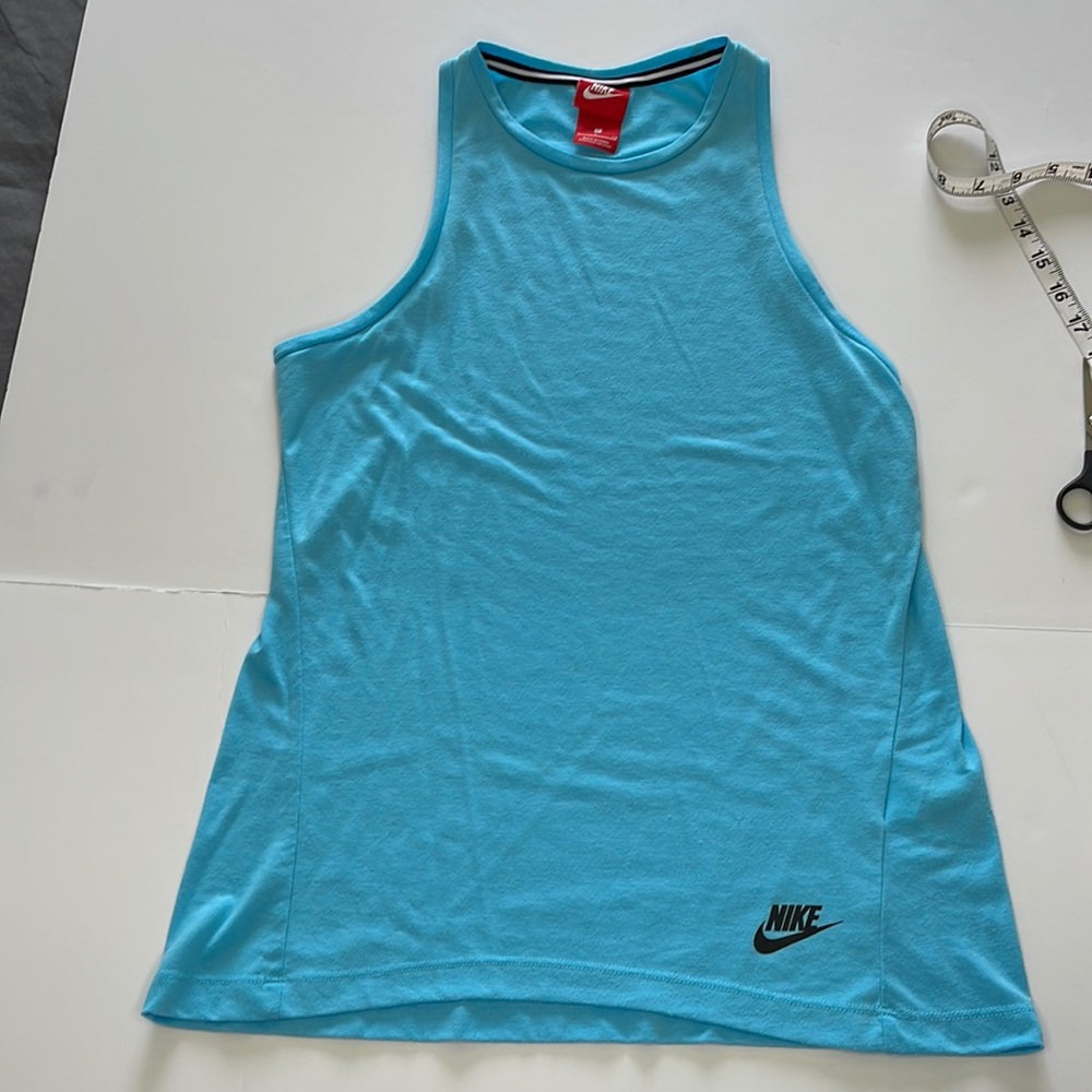 1629- Nike blue tank top- small